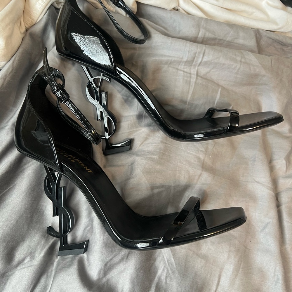 Saint Laurent Black Women's Heels - Picture 4 of 5